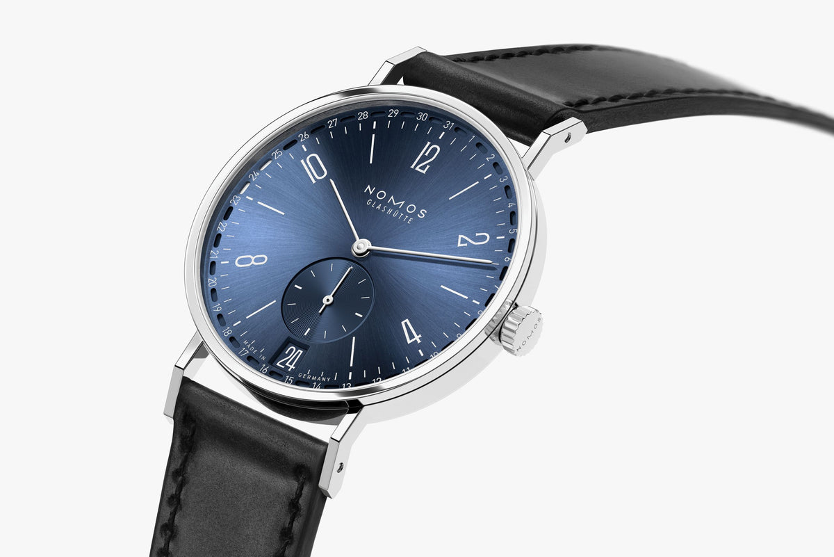 NOMOS Tangente 2date blue — ref. 136