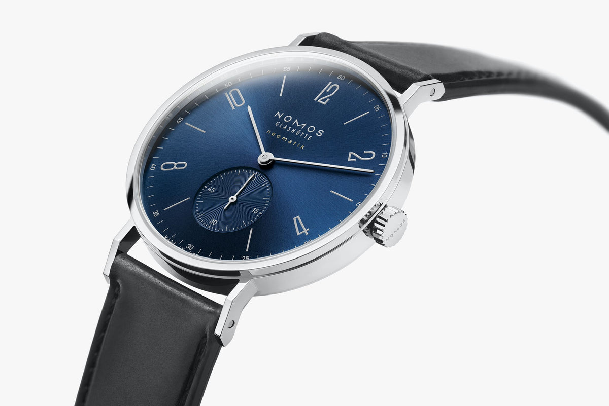 NOMOS Tangente neomatik 39 blue gold — ref. 146