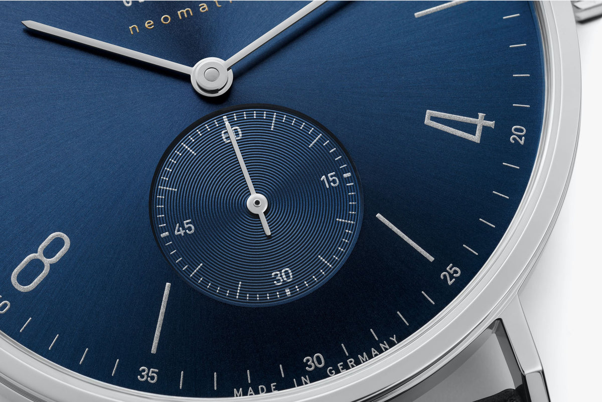 NOMOS Tangente neomatik 39 blue gold — ref. 146