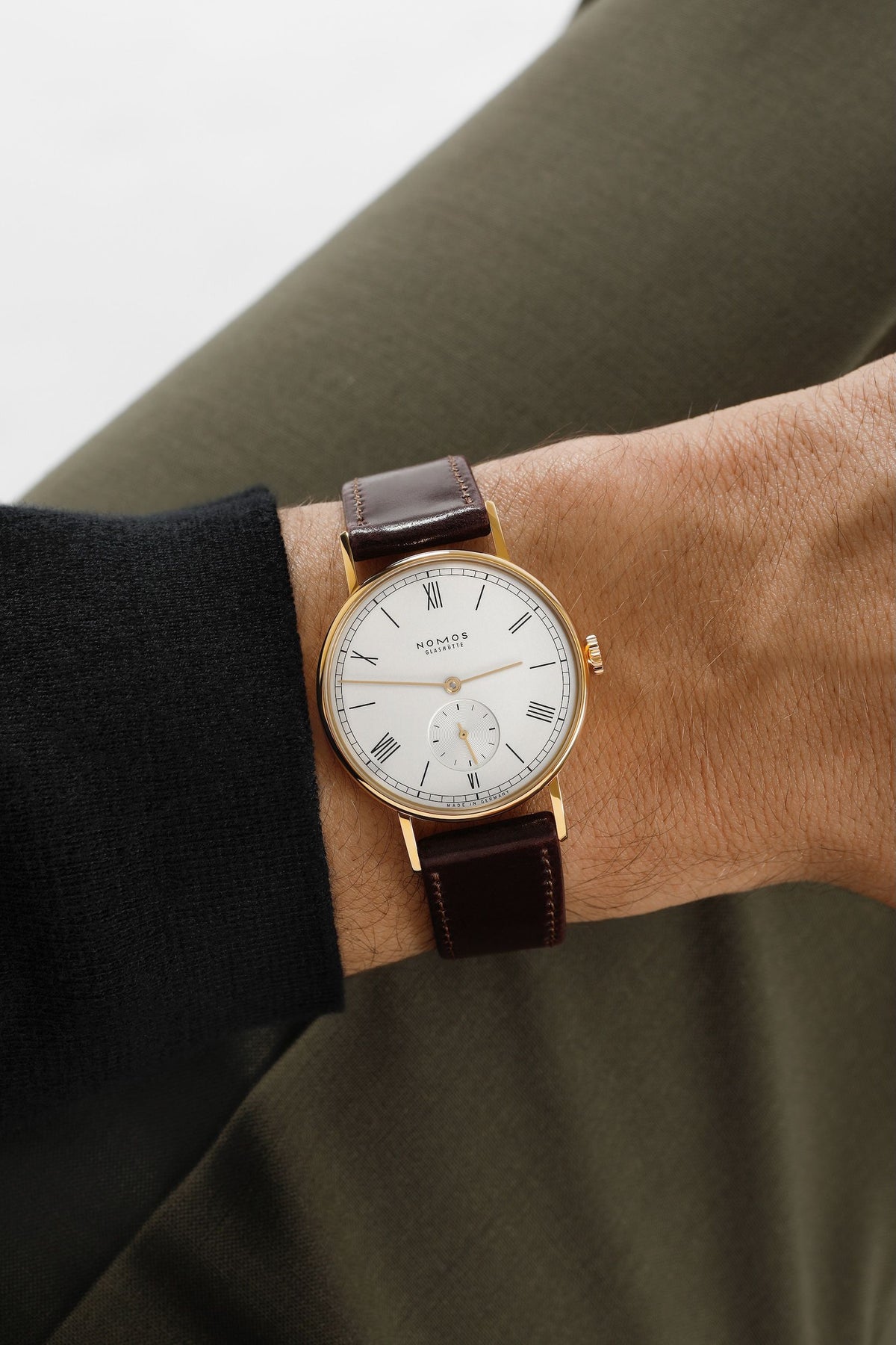 NOMOS Ludwig gold doré — ref. 212.GOB