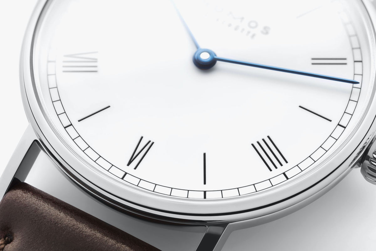 NOMOS Ludwig 33 duo enamel white — ref. 242