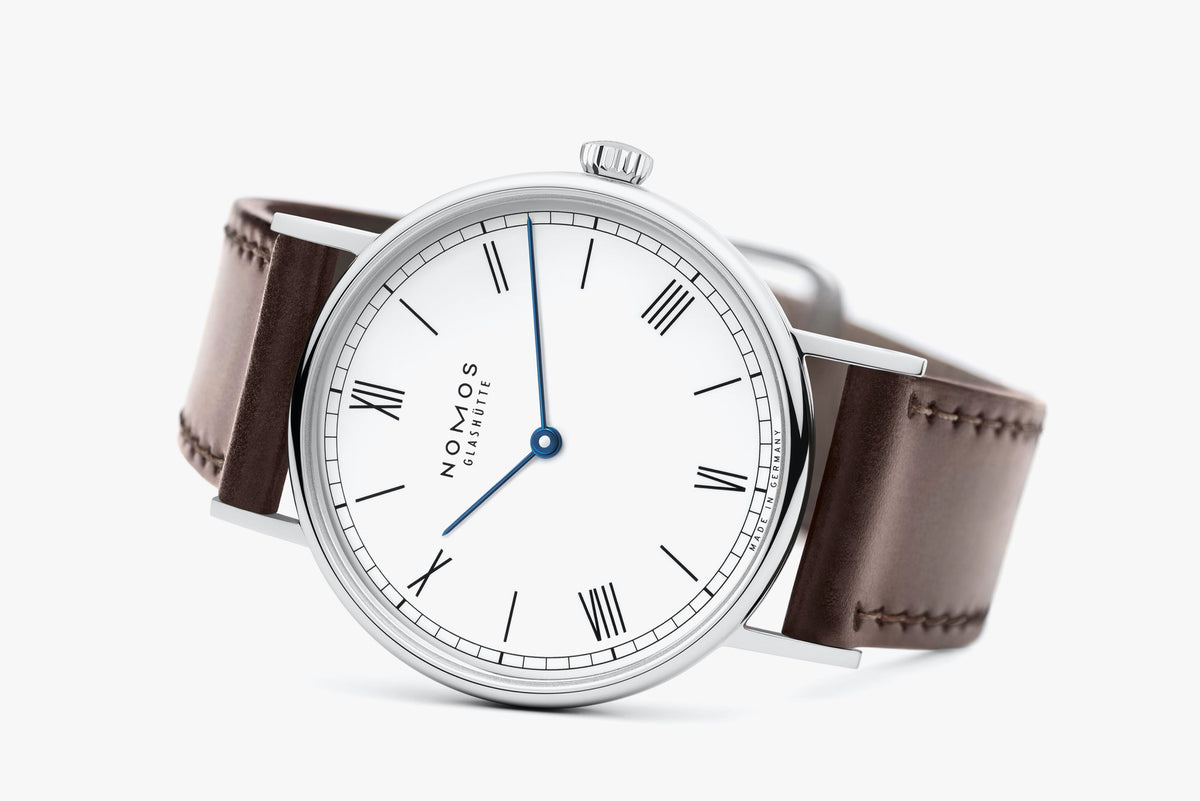 NOMOS Ludwig 33 duo enamel white — ref. 249