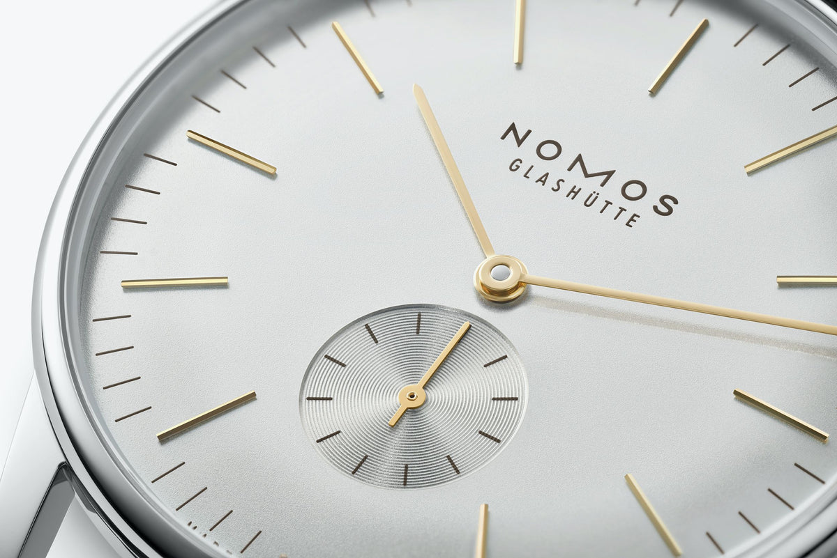 NOMOS Orion 38 silver — ref. 379