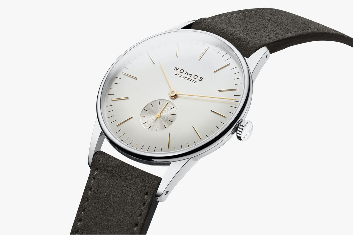 NOMOS Orion 38 silver — ref. 379
