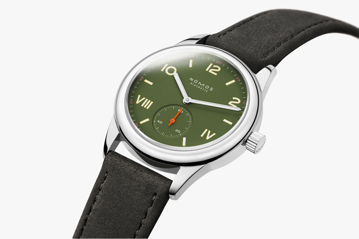 NOMOS Club Campus all olive — ref. 707