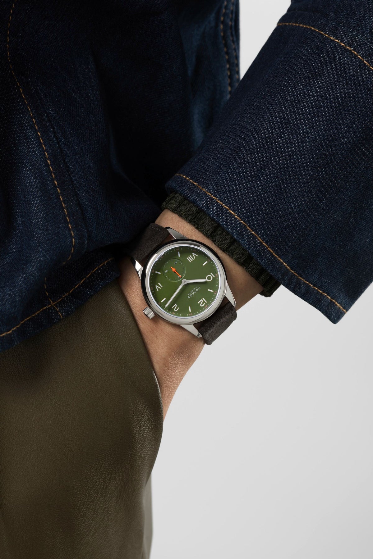 NOMOS Club Campus all olive — ref. 707
