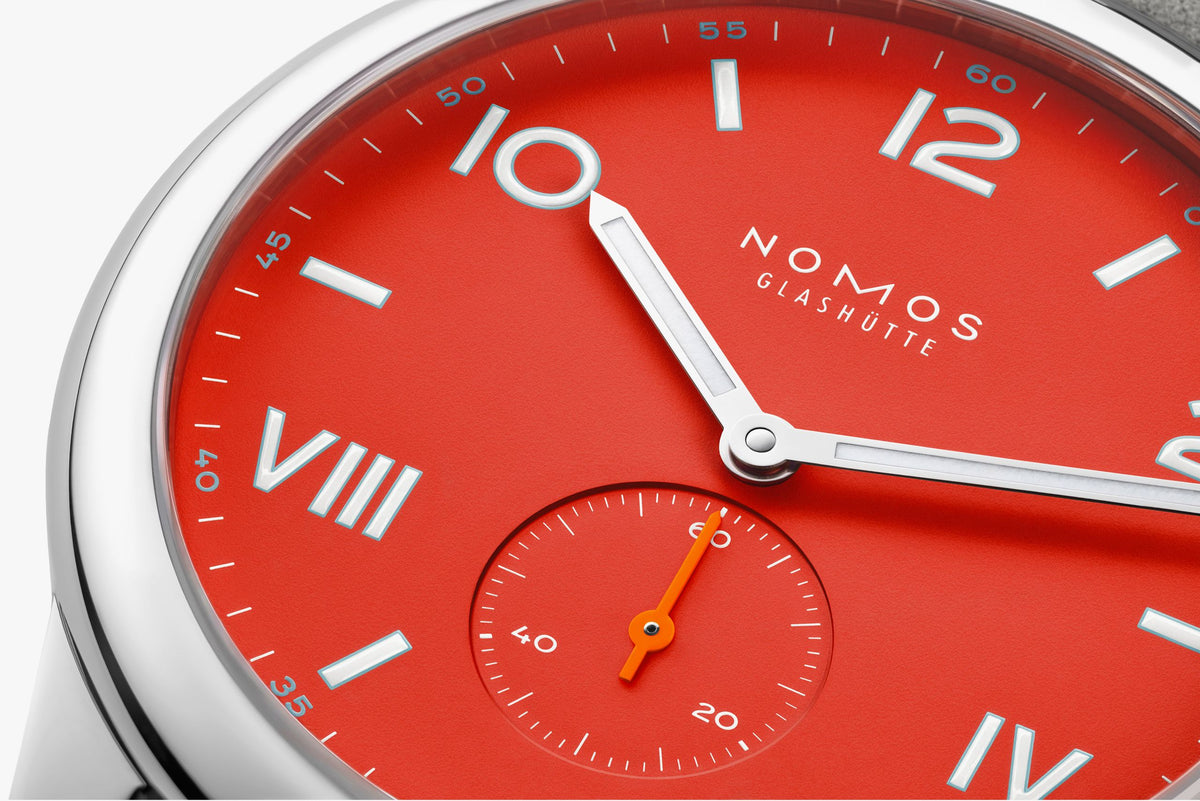 NOMOS Club Campus 38 nonstop red — ref. 723