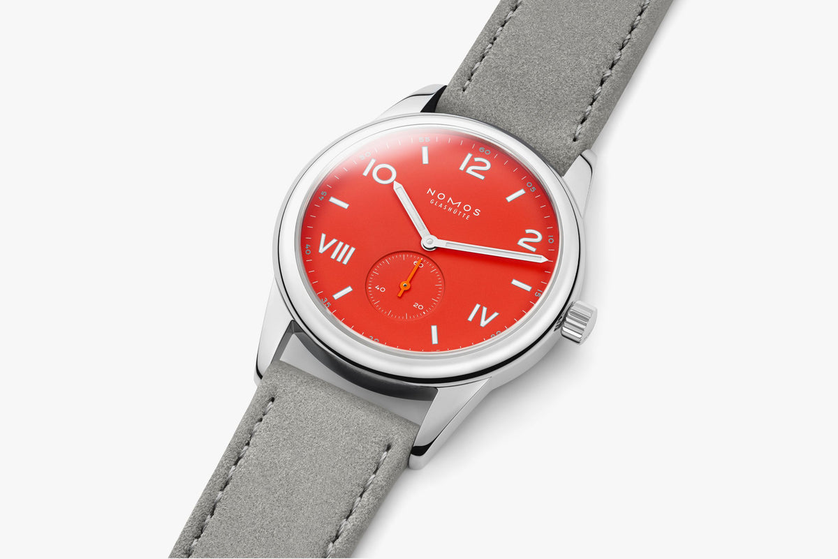 NOMOS Club Campus 38 nonstop red — ref. 723.GB