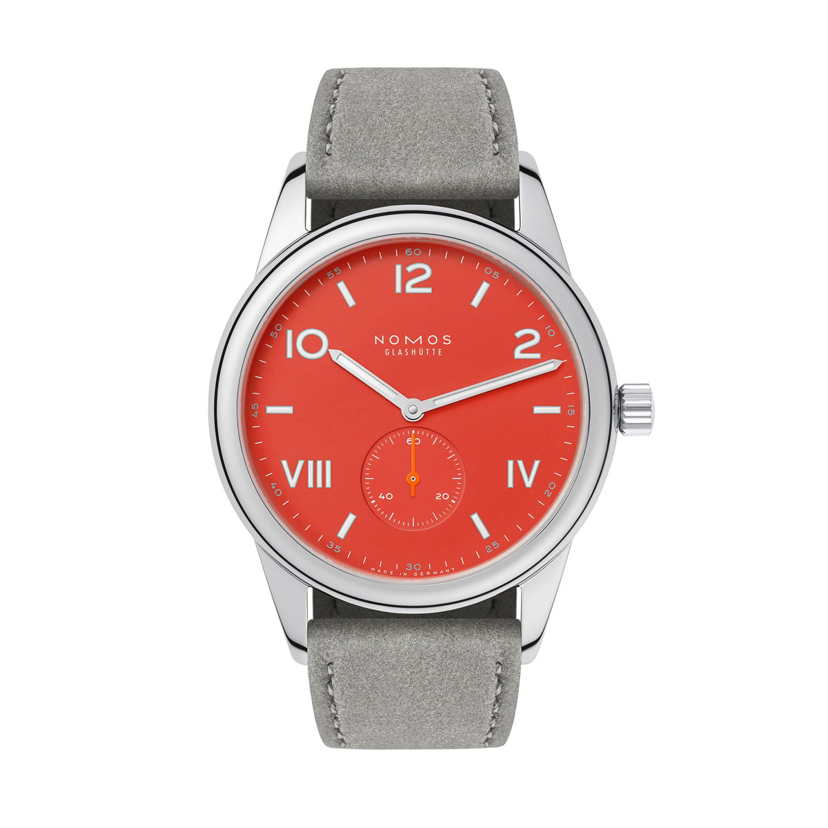 NOMOS Club Campus 38 nonstop red — ref. 723.GB