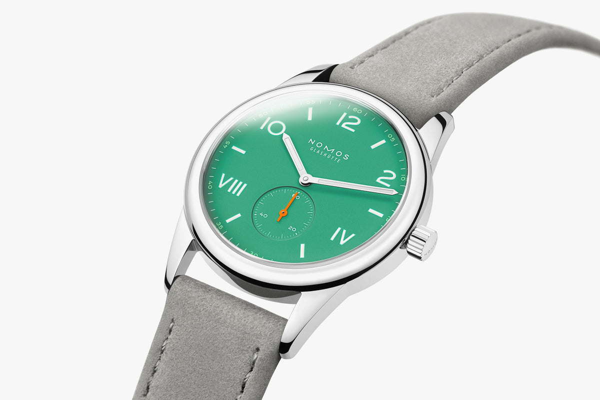 NOMOS Club Campus 38 electric green — ref. 726