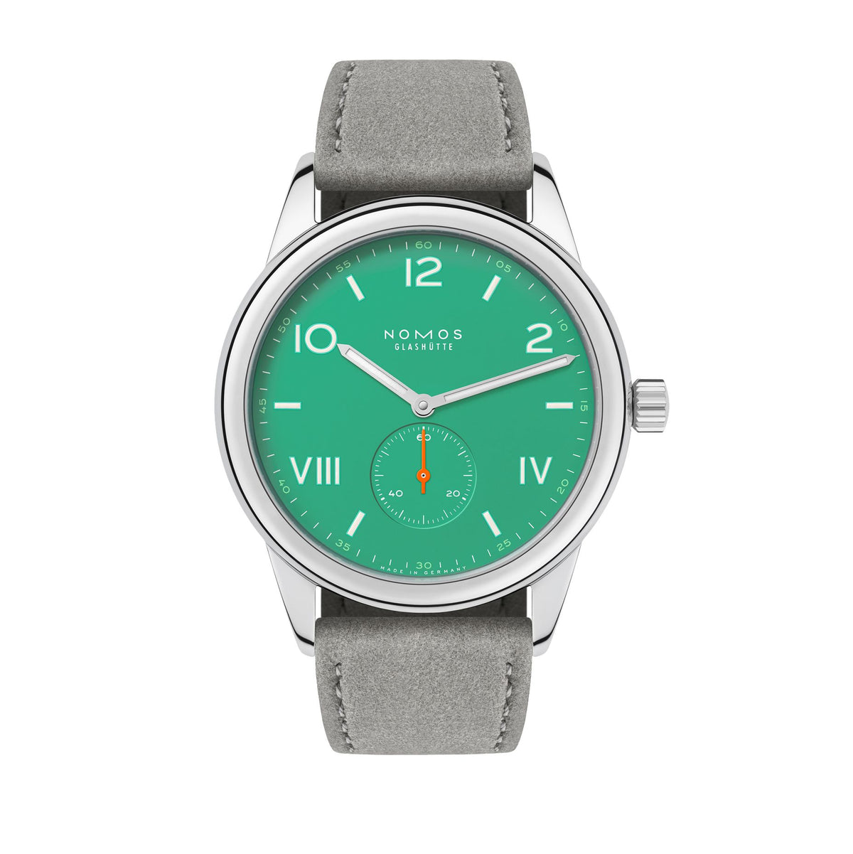 NOMOS Club Campus 38 electric green — ref. 726.GB