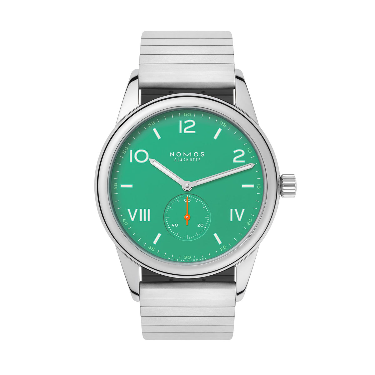 NOMOS Club Campus 38 electric green — ref. 726