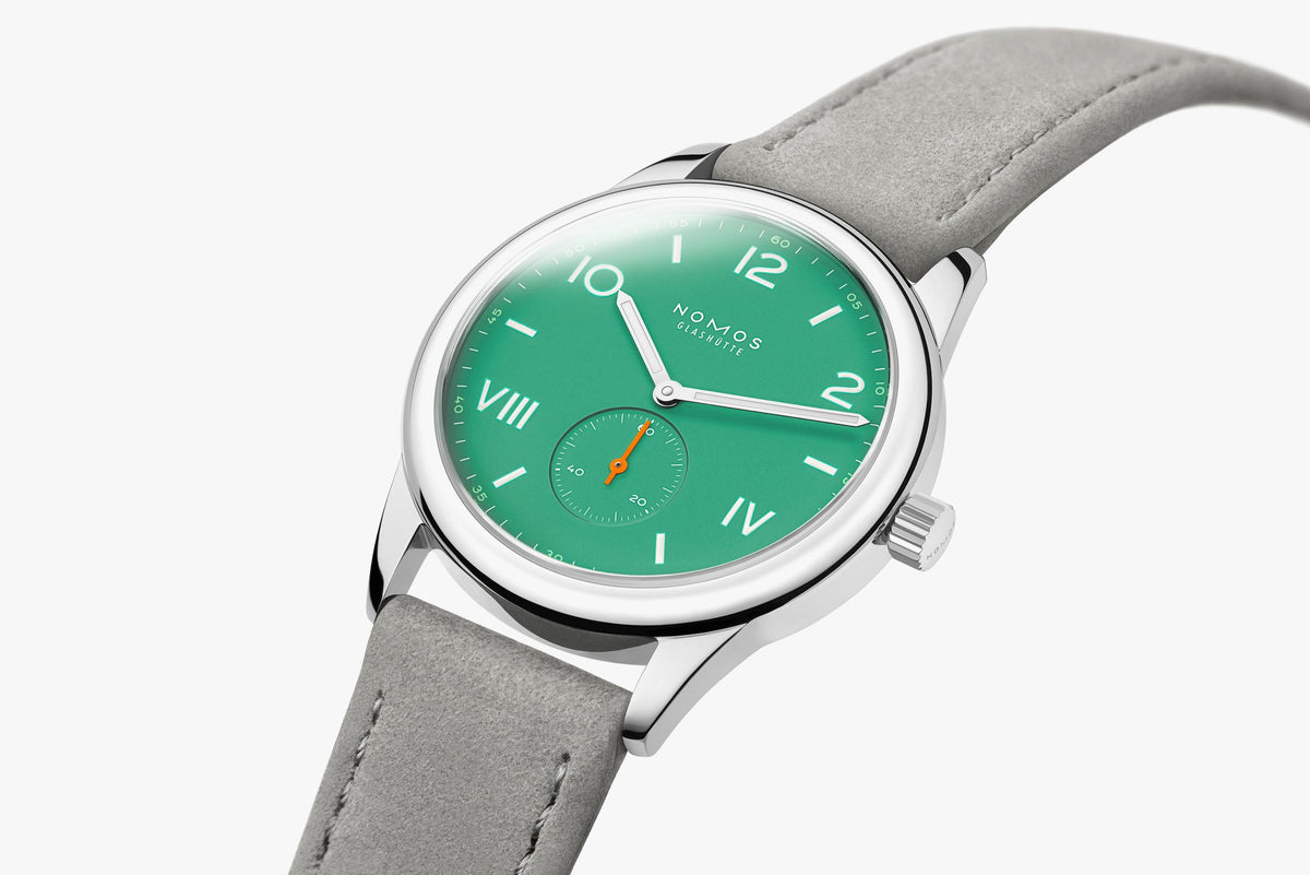 NOMOS Club Campus 38 electric green — ref. 726.GB