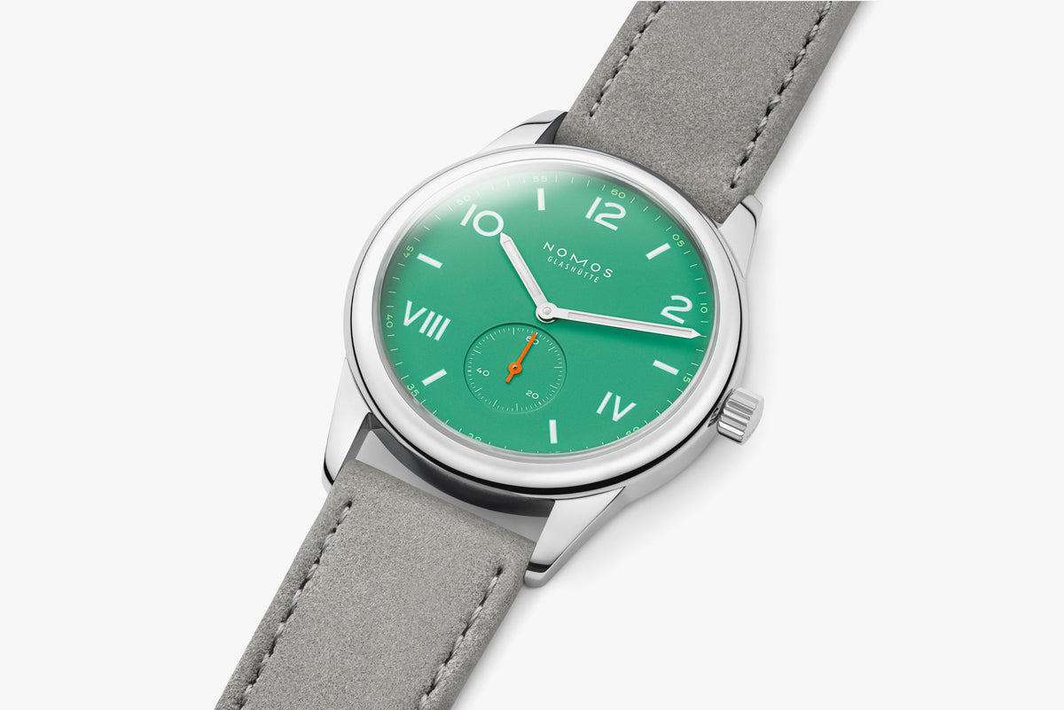 NOMOS Club Campus 38 electric green — ref. 726.GB