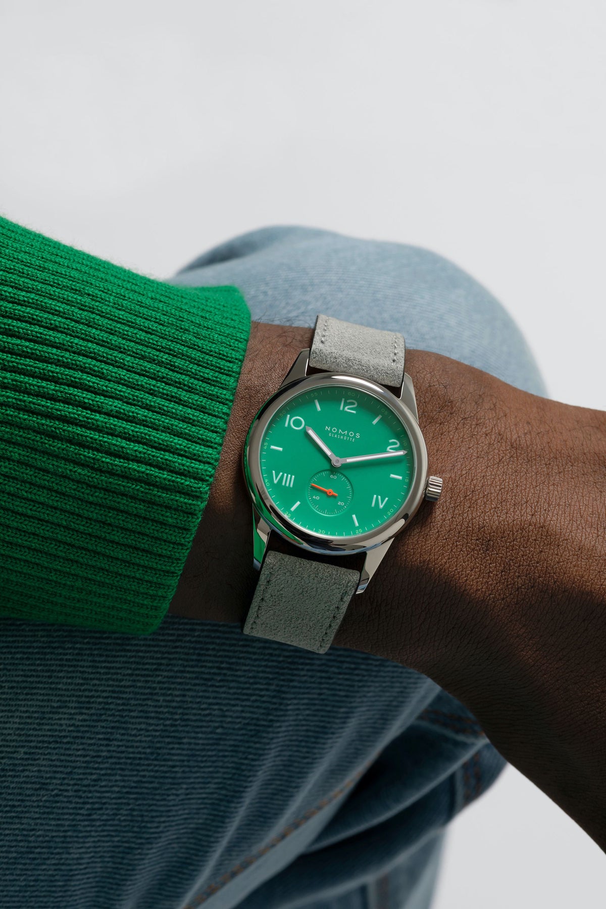 NOMOS Club Campus 38 electric green — ref. 726