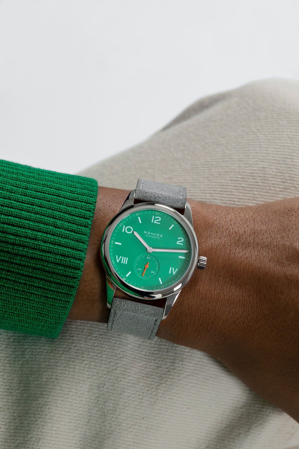 NOMOS Club Campus 38 electric green — ref. 726
