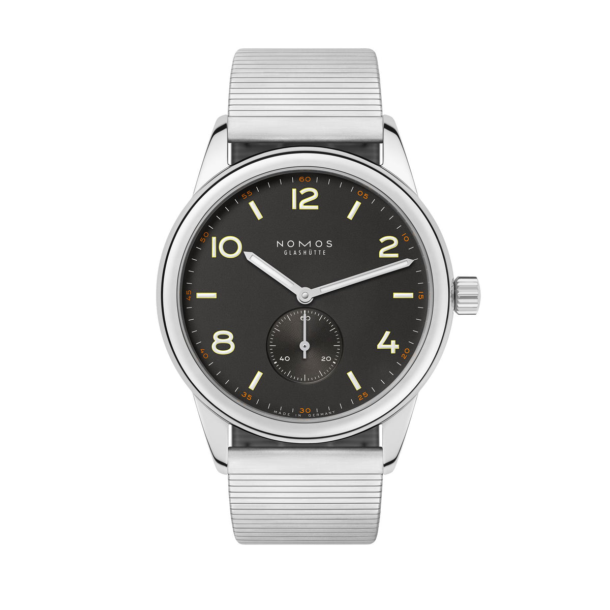 NOMOS Club 38 ruthenium — ref. 770.GB