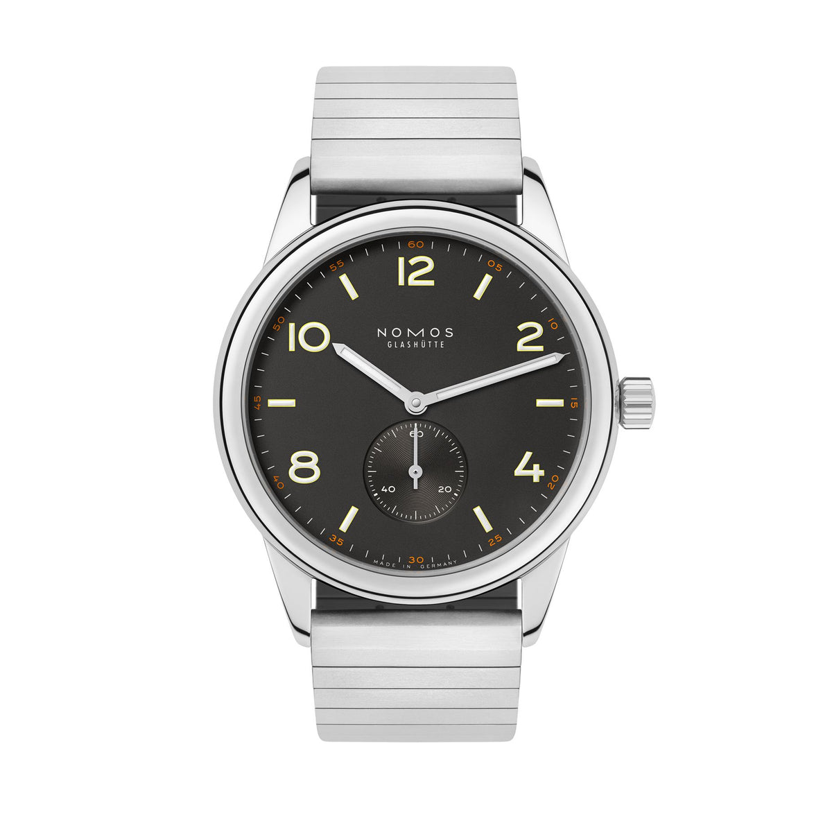 NOMOS Club 38 ruthenium — ref. 770.GB
