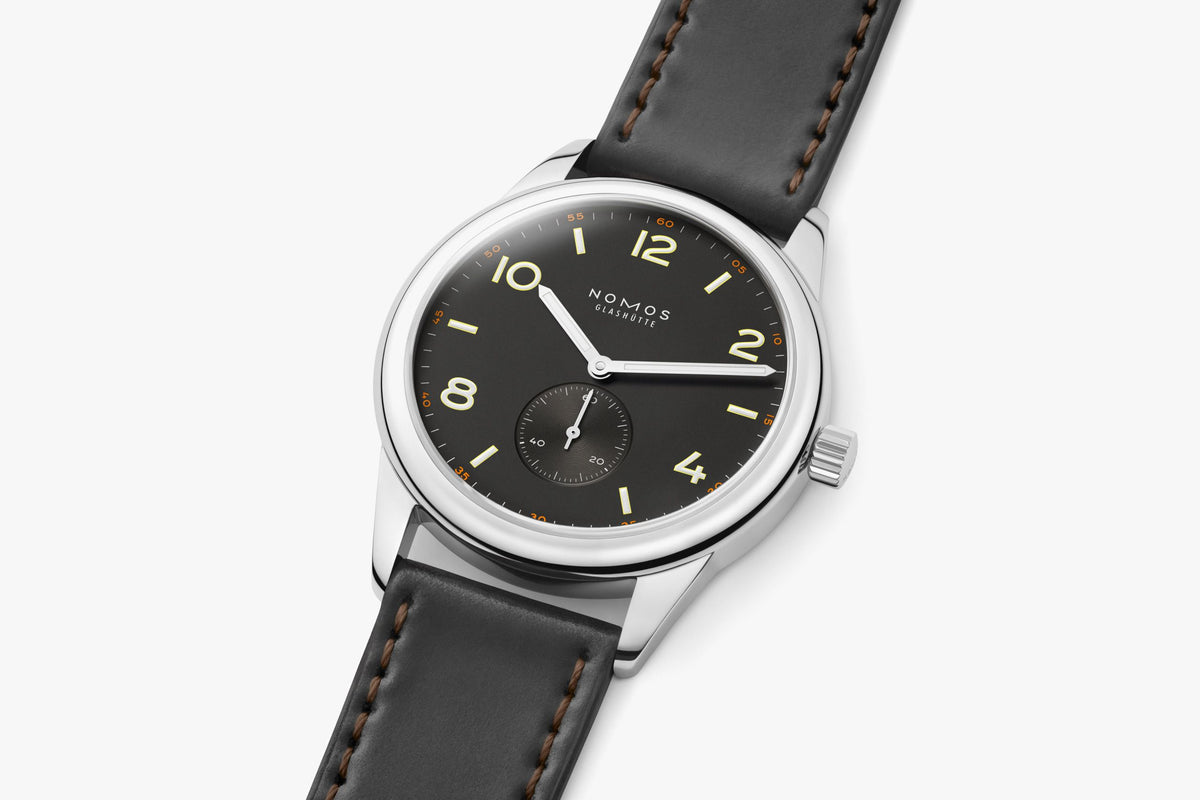 NOMOS Club 38 ruthenium — ref. 770