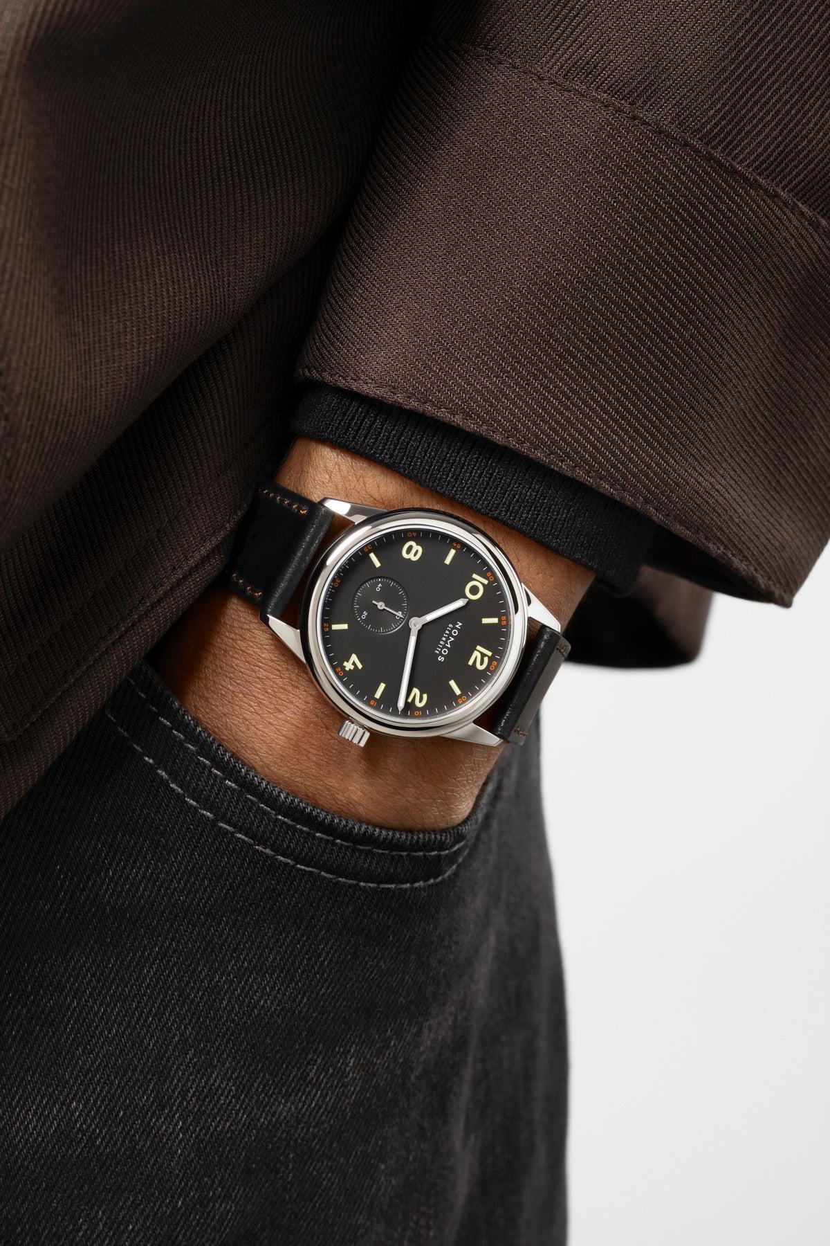 NOMOS Club 38 ruthenium — ref. 770.GB