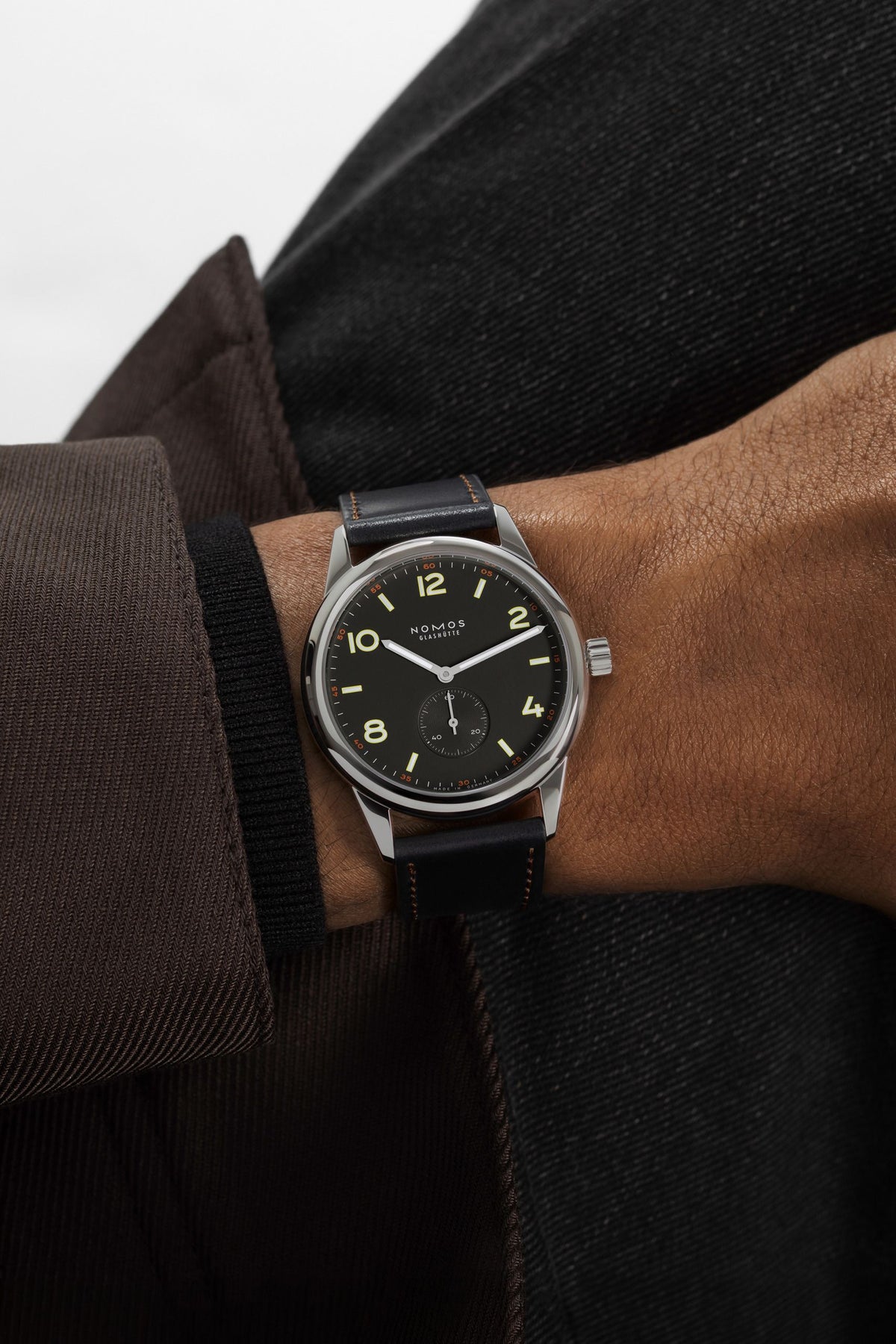 NOMOS Club 38 ruthenium — ref. 770