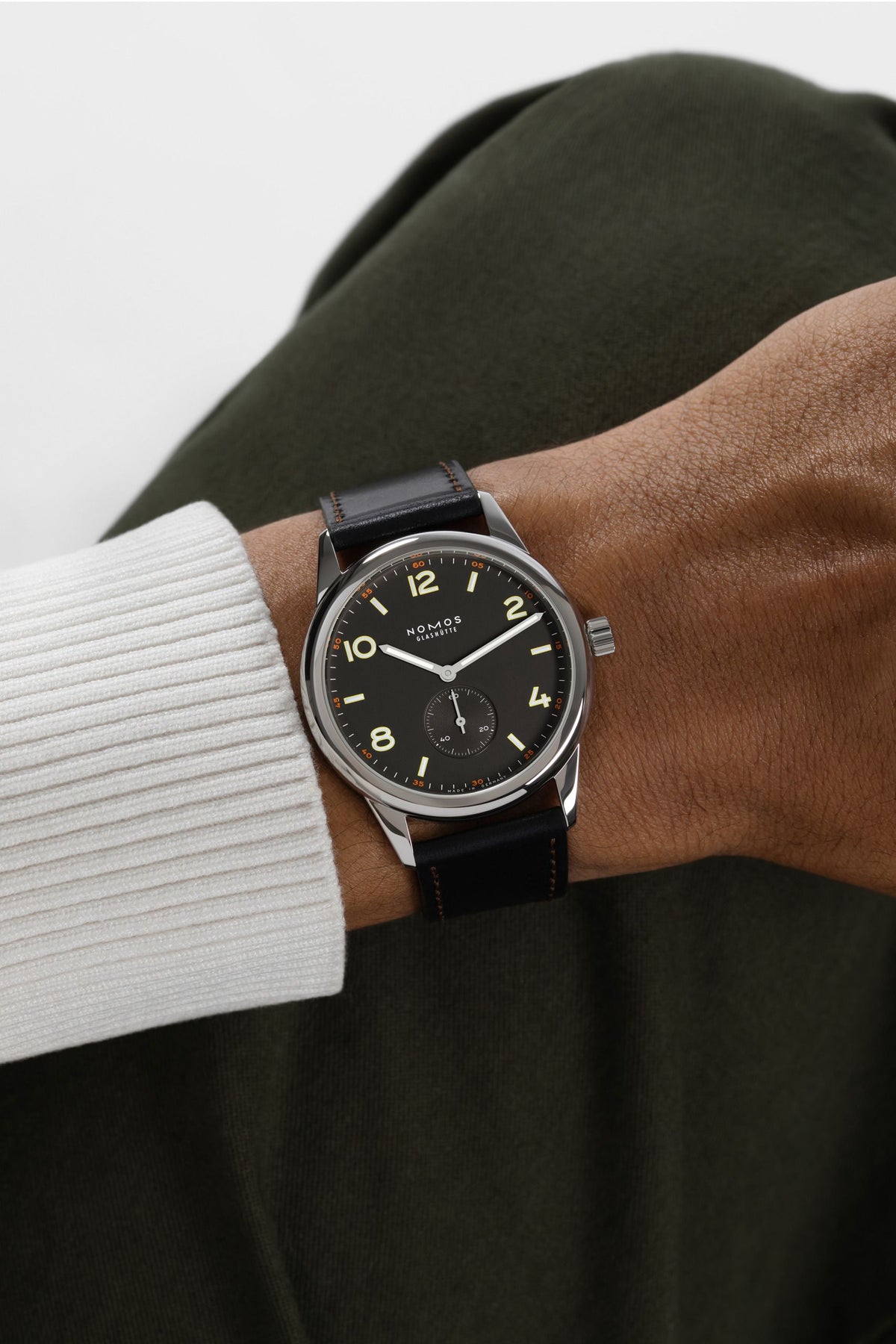 NOMOS Club 38 ruthenium — ref. 770.GB