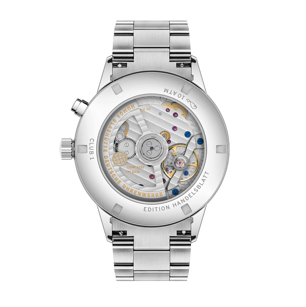 NOMOS Club Sport neomatik Worldtimer – Edition Handelsblatt — ref. 792.S1