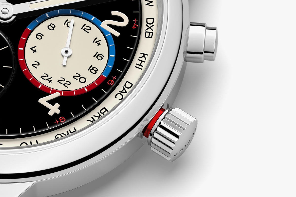 NOMOS Club Sport neomatik Worldtimer dark — ref. 793