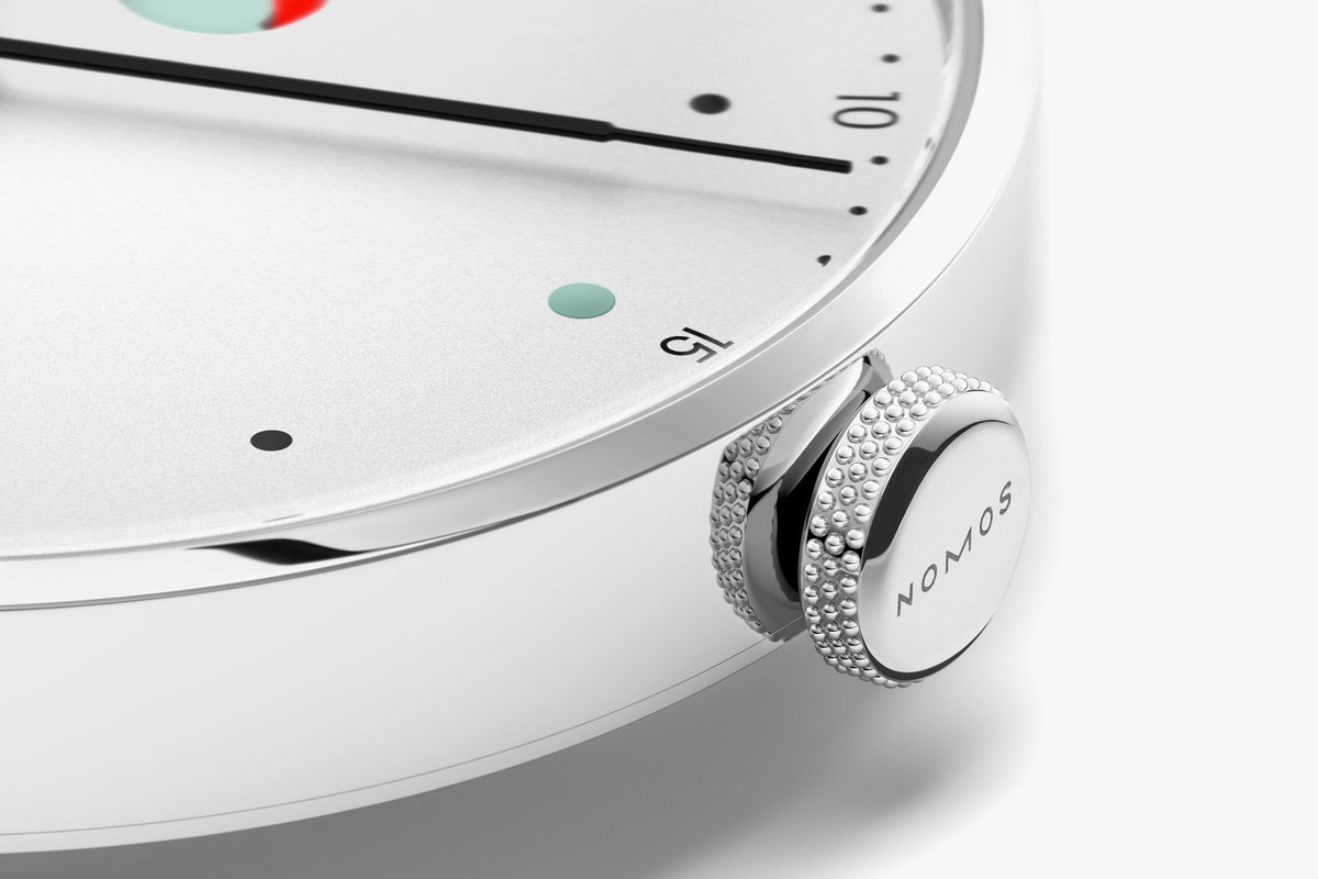 NOMOS Metro date power reserve — ref. 1101.SB
