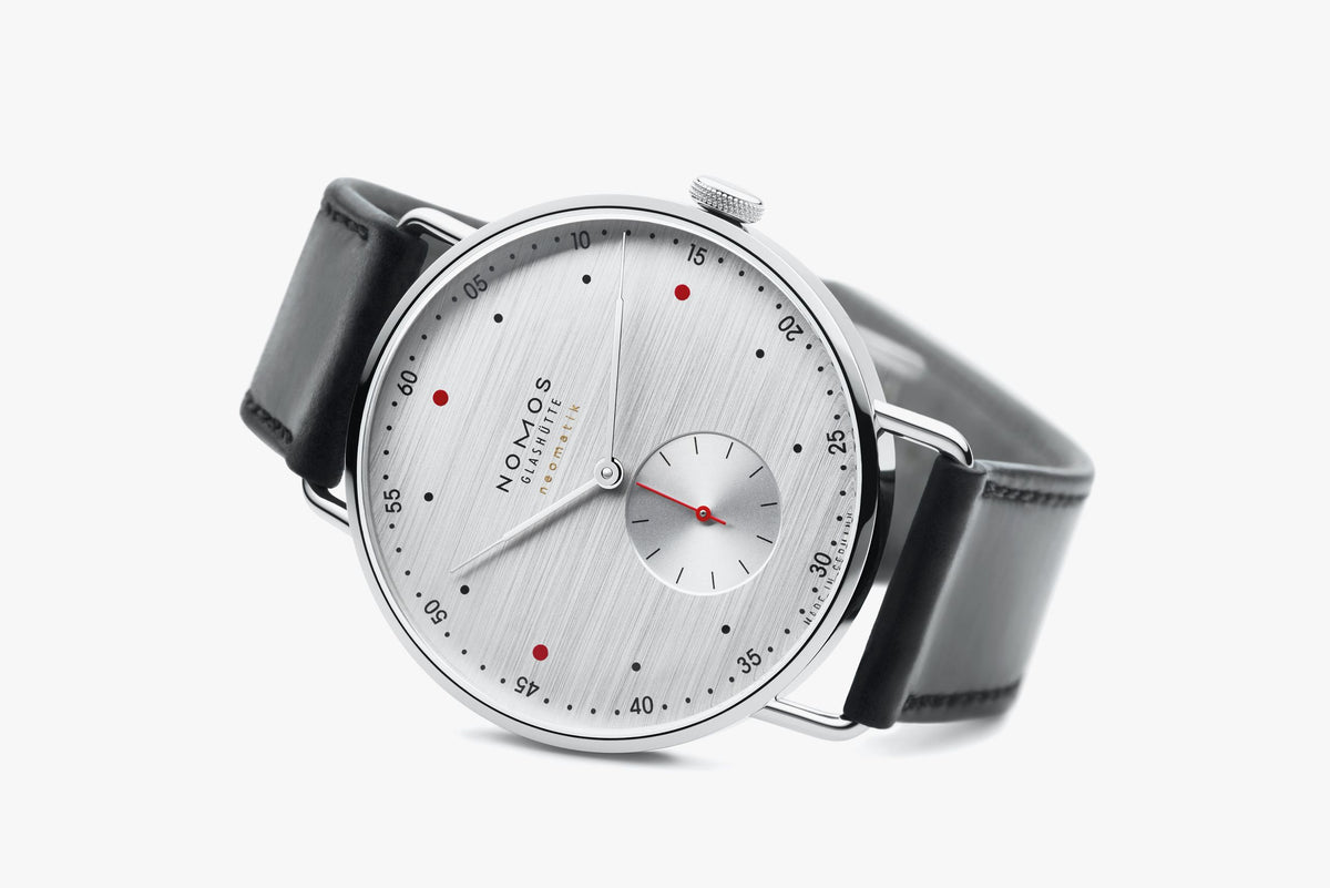 NOMOS Metro neomatik 39 silvercut — ref. 1114
