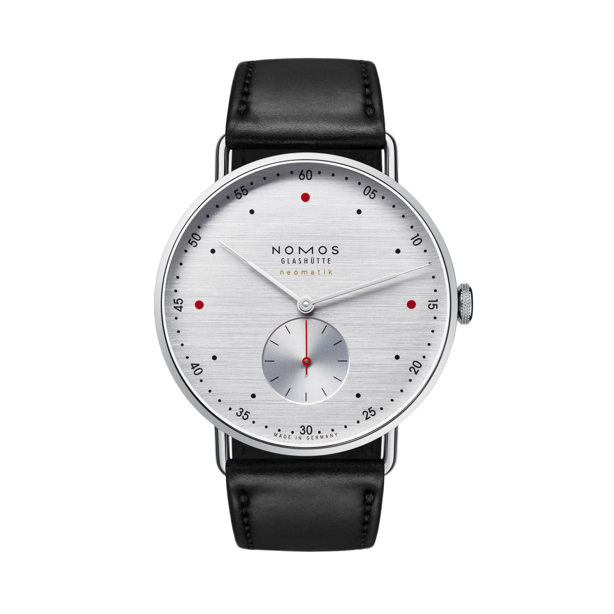 NOMOS Metro neomatik 39 silvercut — ref. 1114