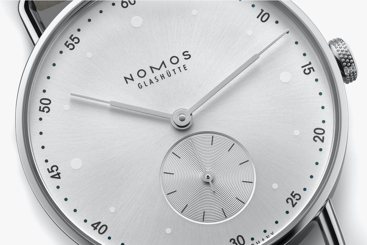 NOMOS Metro 33 all silver — ref. 1122