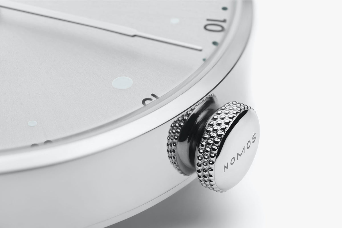 NOMOS Metro 33 all silver — ref. 1122.SB