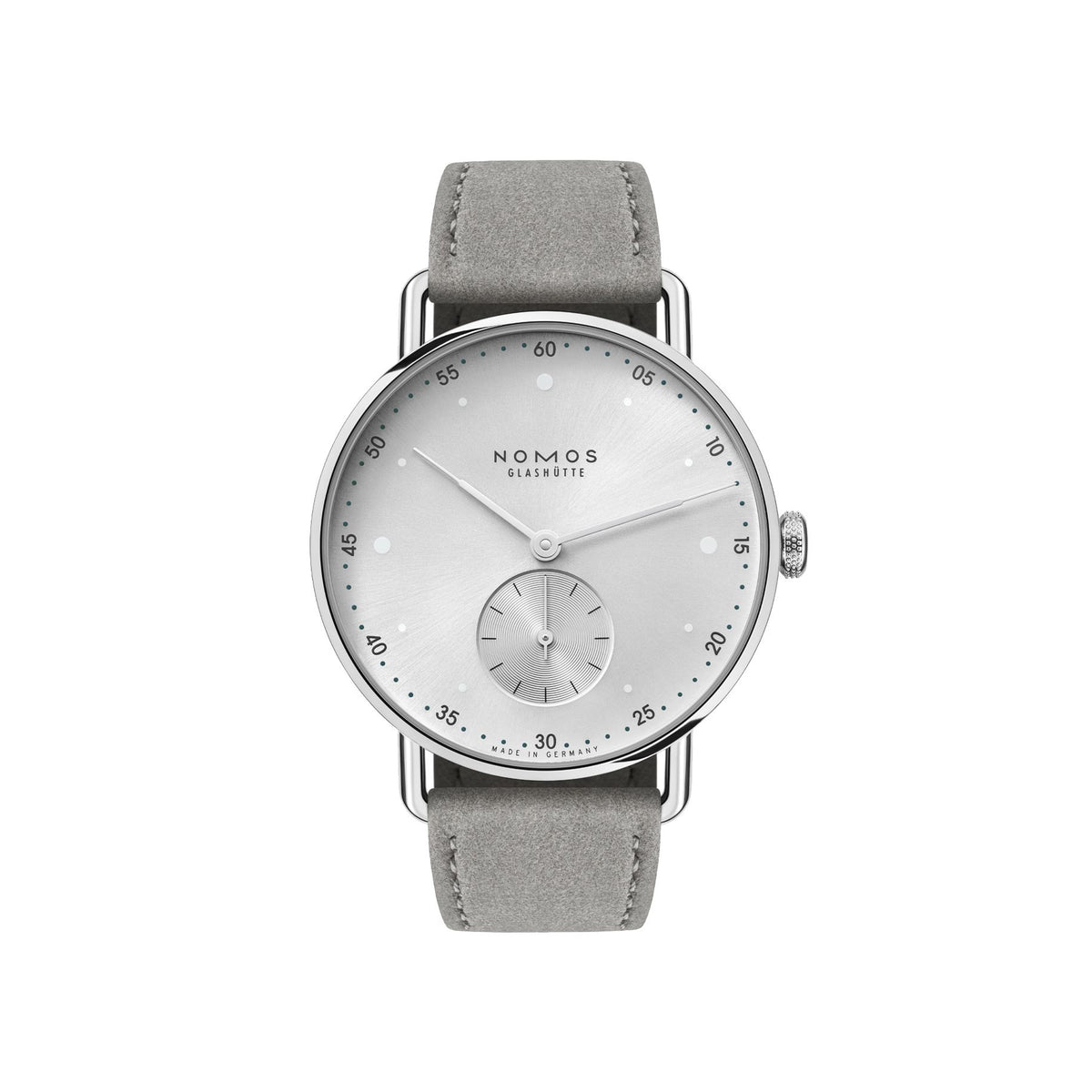 NOMOS Metro 33 all silver — ref. 1122