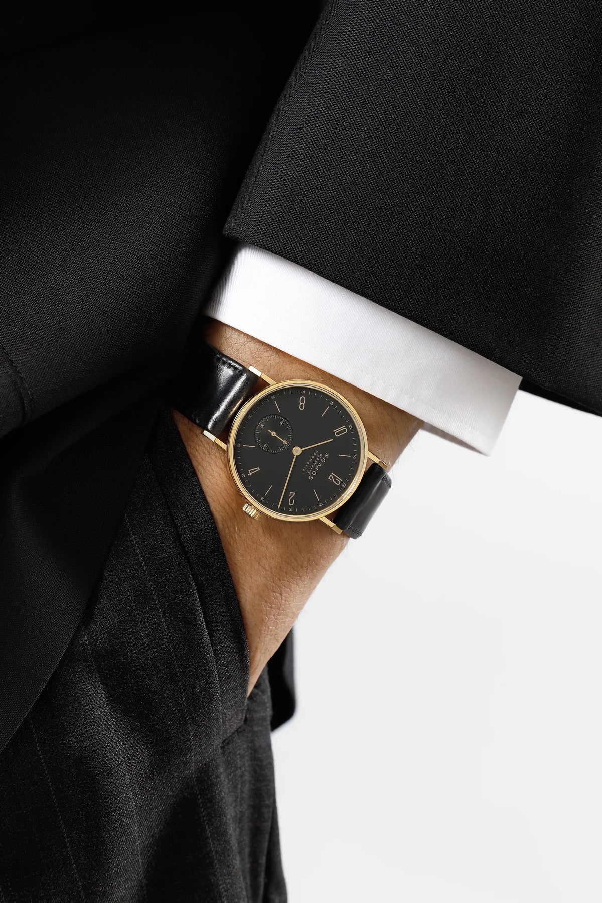 NOMOS Tangente gold neomatik ruthenium
