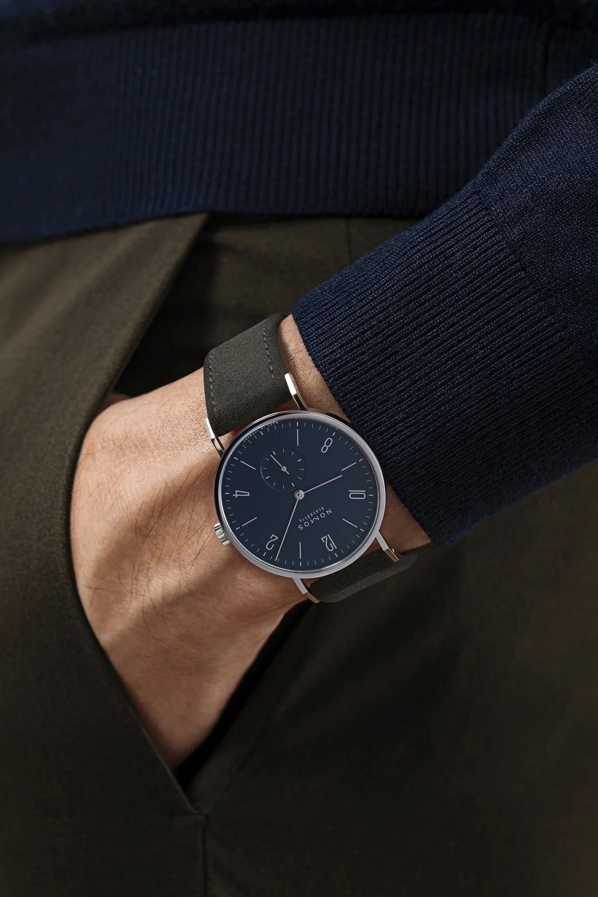 NOMOS Tangente 38 midnight blue