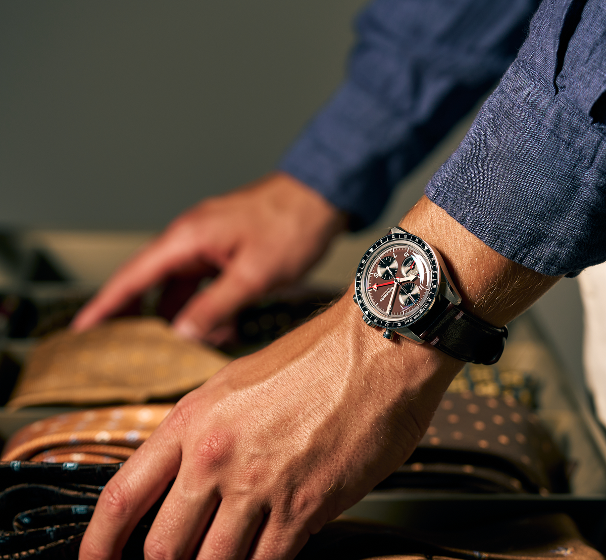 1956 Chrono GMT Purple — 4
