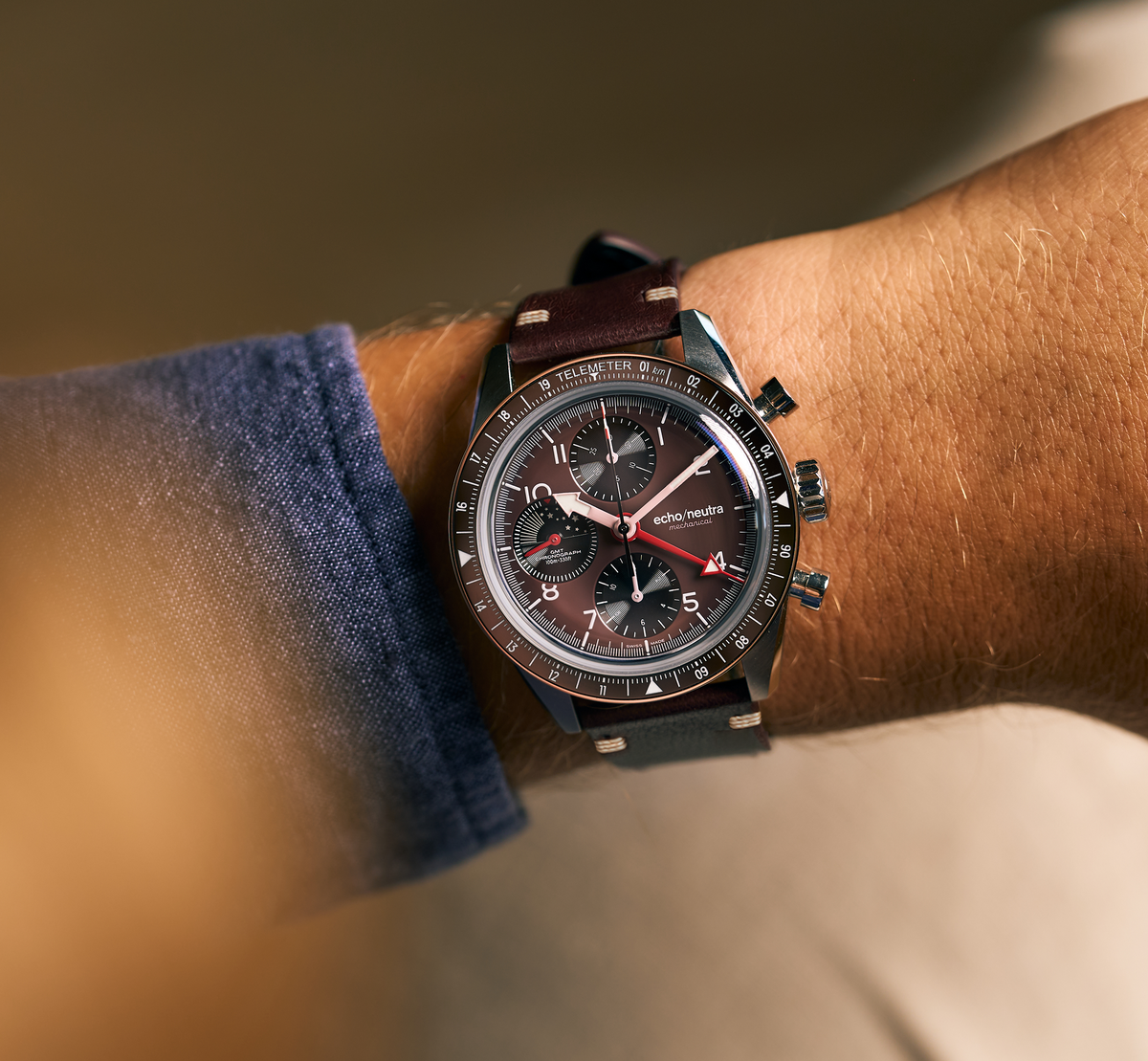 1956 Chrono GMT Purple — 2