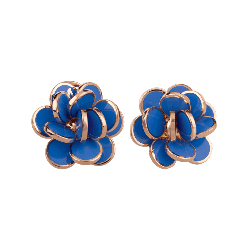 Chantecler Earrings Paillettes Gold 38896