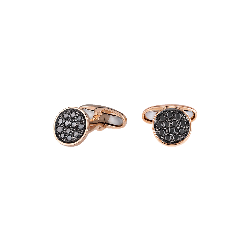 Chantecler Cufflinks Paillettes Gold 41132