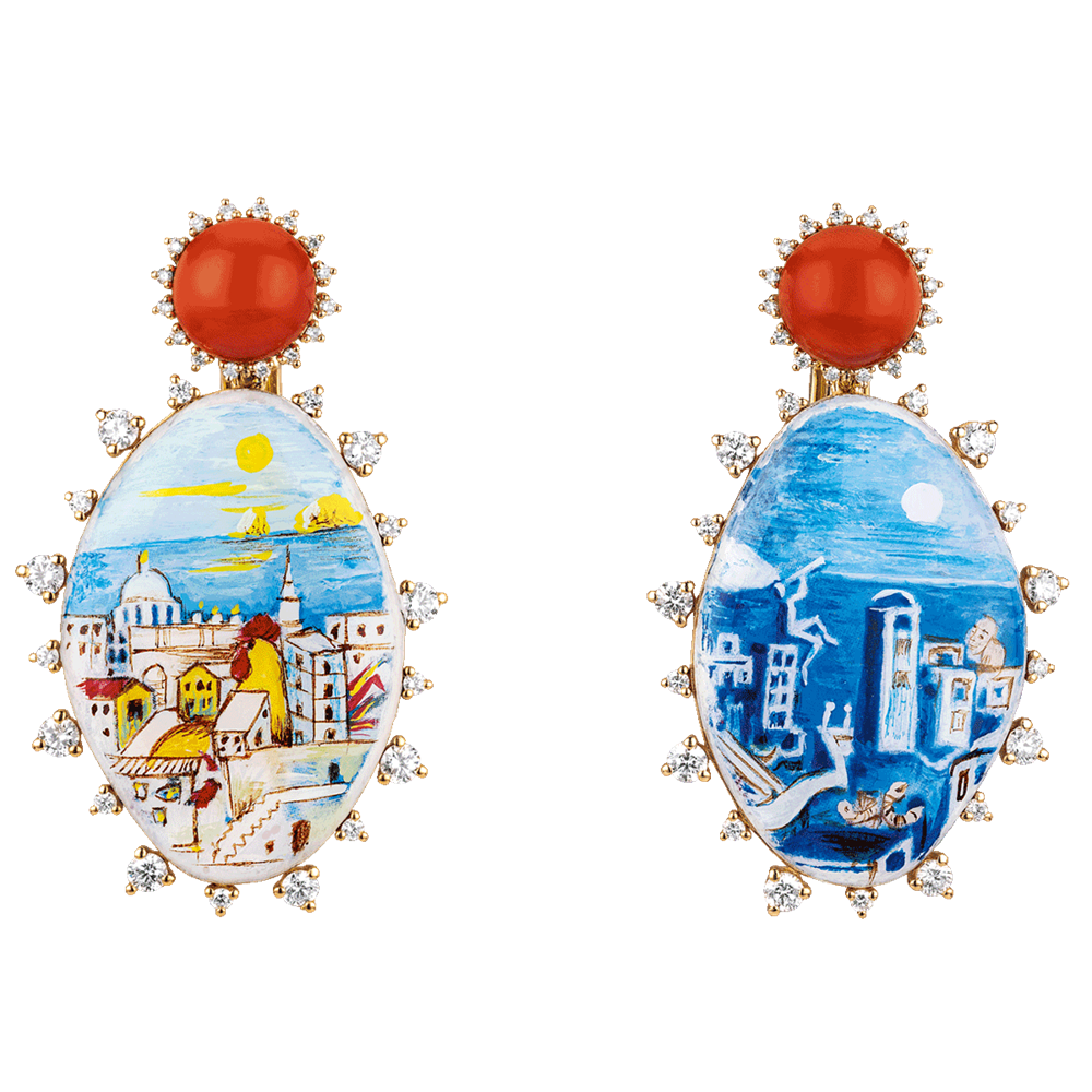 Chantecler Earrings Miniatura Gold 41508