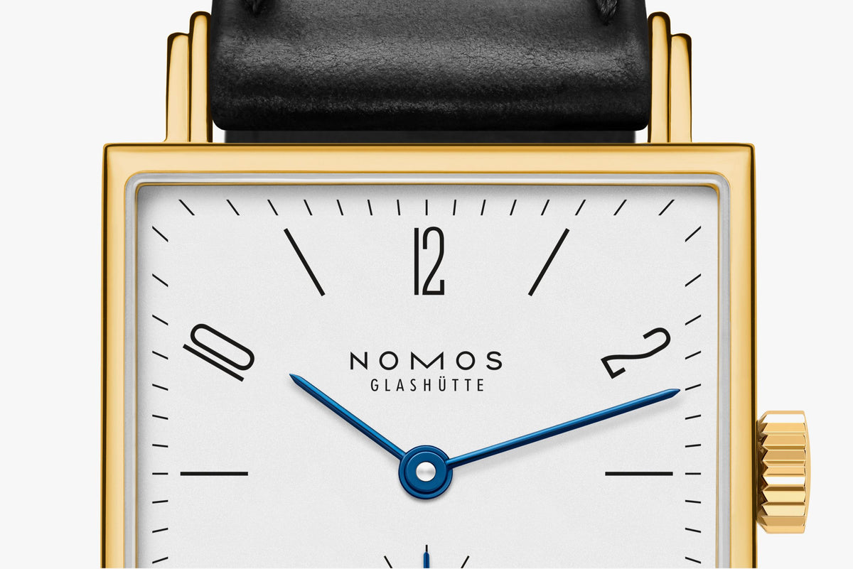 NOMOS Tetra gold 27 — ref. 418