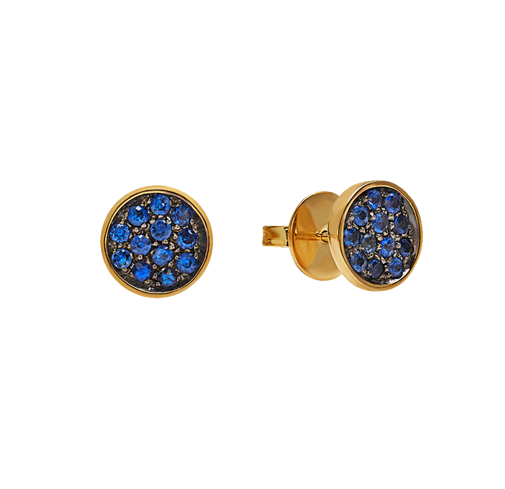 Chantecler Earrings Paillettes Gold 42316