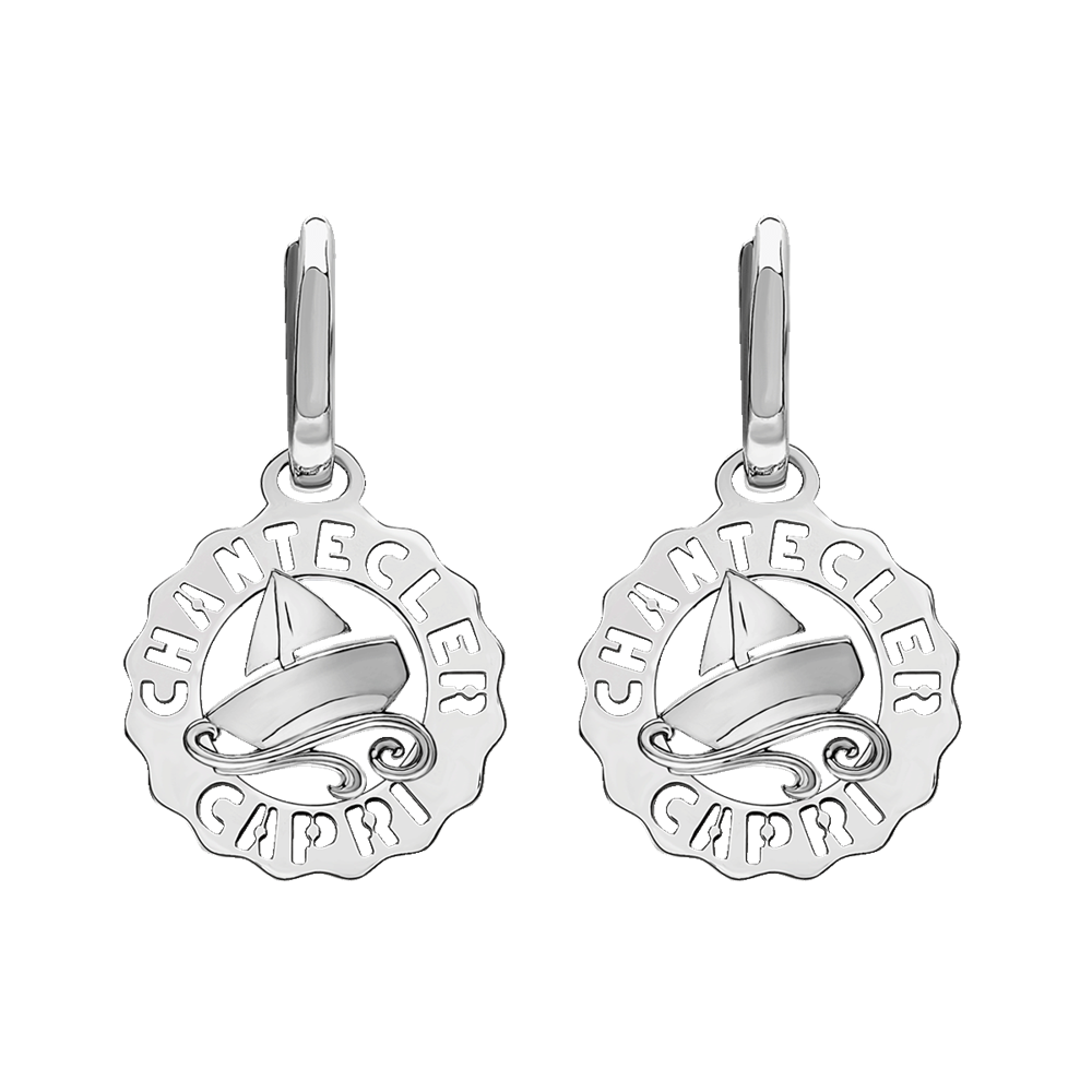 Chantecler Earrings Et Voilà Logo Chantecler Silver 42445