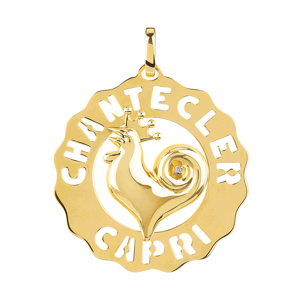 Chantecler Pendant Logo Chantecler Gold 42452