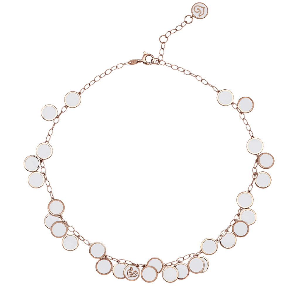 Chantecler Necklace Paillettes Gold 42694