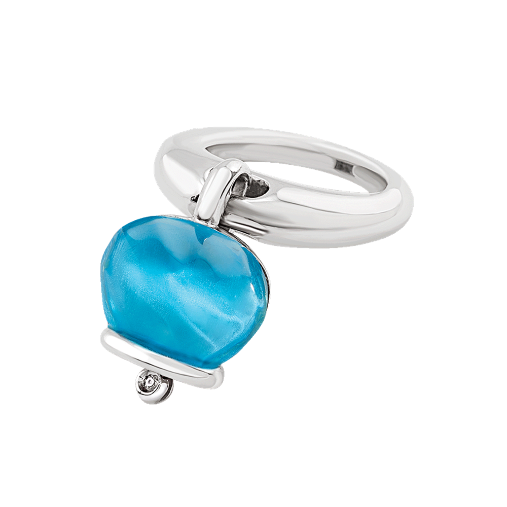 Chantecler Ring Et Voilà Campanelle Silver 43223