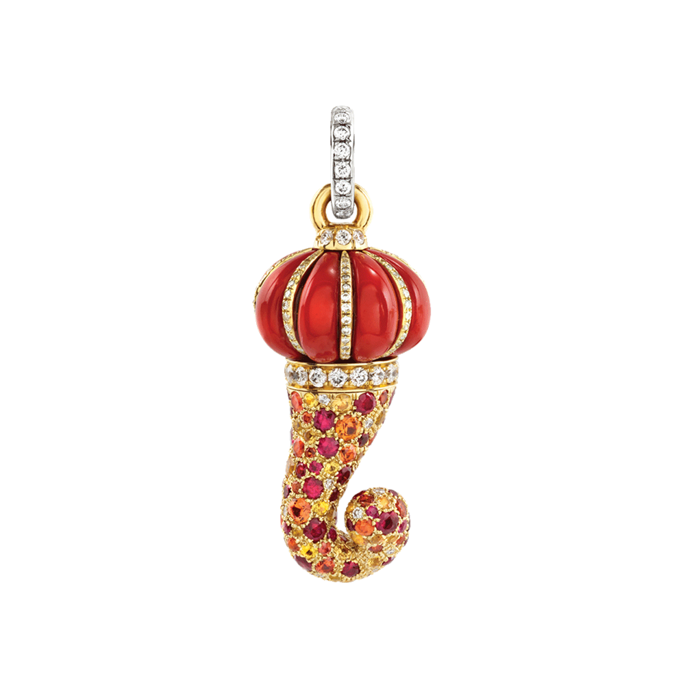 Chantecler Pendant Corni Gold 43770