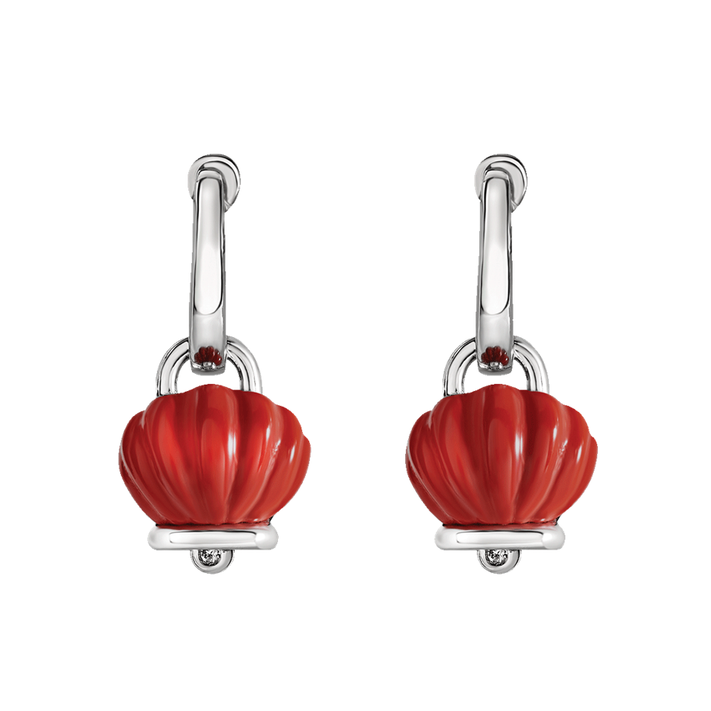 Chantecler Earrings Et Voilà Campanelle Silver 44037
