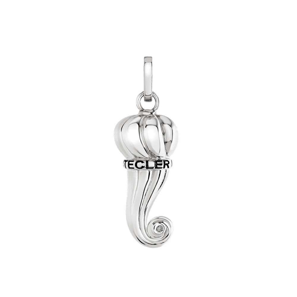 Chantecler Pendant Et Voilà Corni Silver 44058
